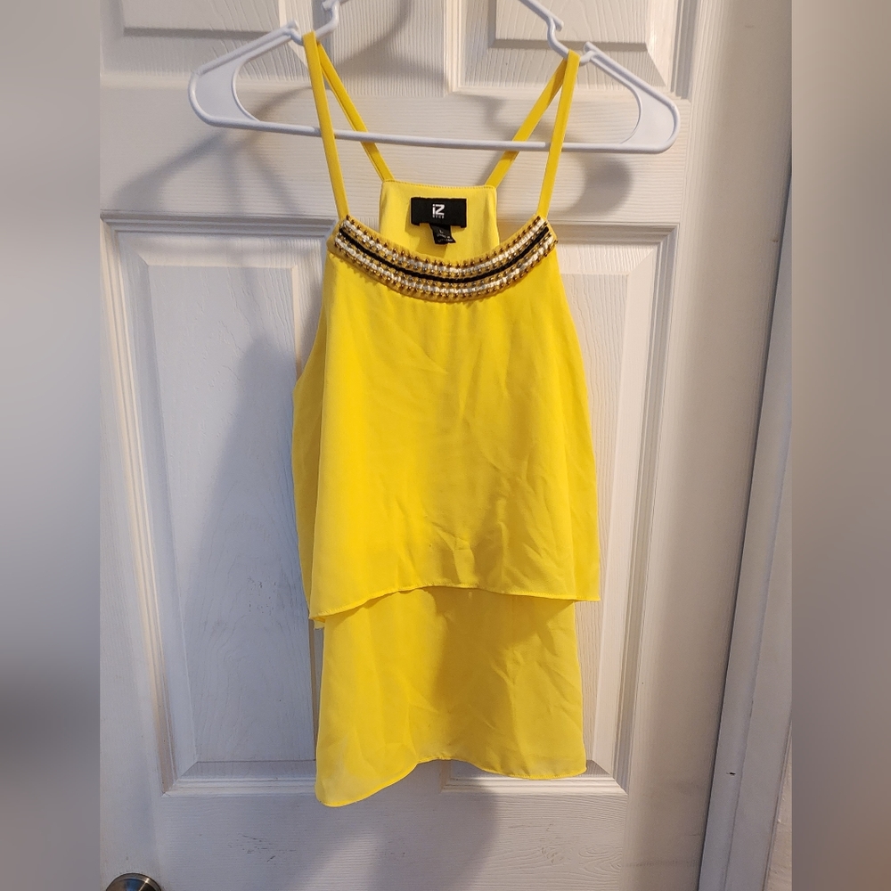 IZ Byer yellow tank top